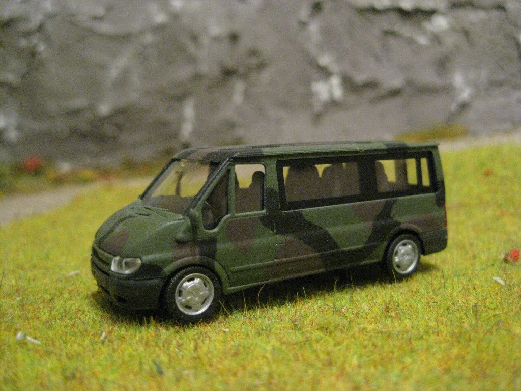 Ford Transit Bus "Bundeswehr" Flecktarn